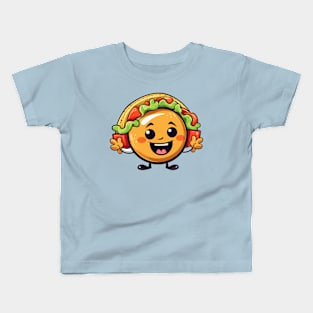 kawaii Taco T-Shirt cute potatofood funny Kids T-Shirt